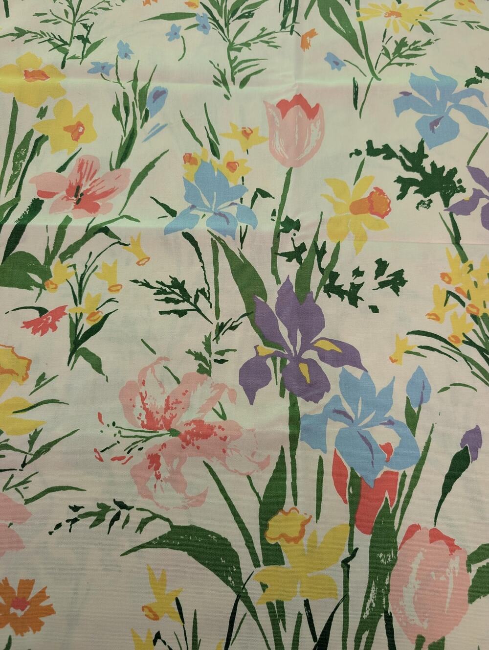 Ametex MMV Protected with Amgard UP Floral Canvas Upholstery Fabric 56x52